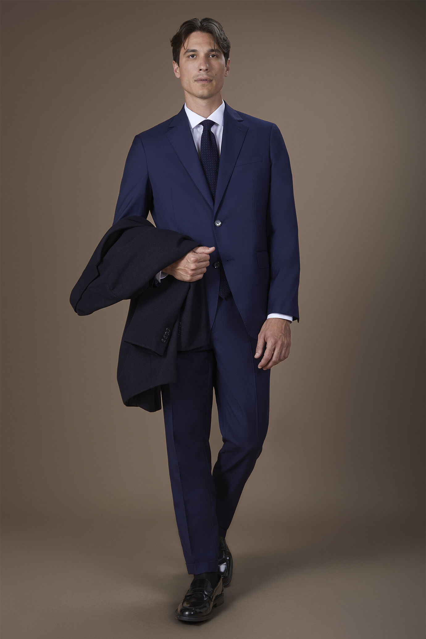 Abito monopetto uomo mix size blue